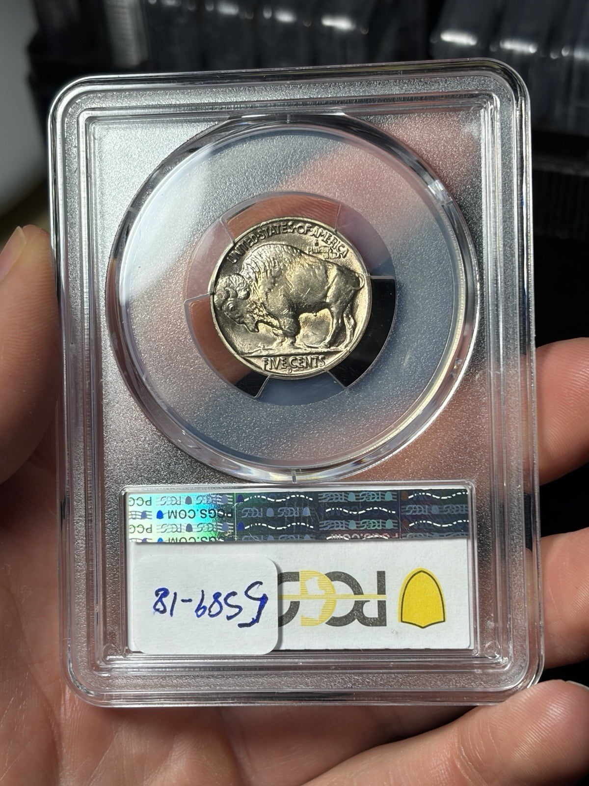 1938-D/S PCGS MS66 Buffalo Nickel Toned