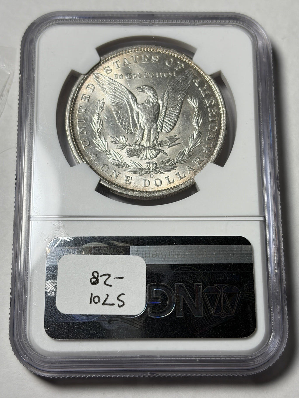 1897-O NGC AU58 Morgan Silver Dollar