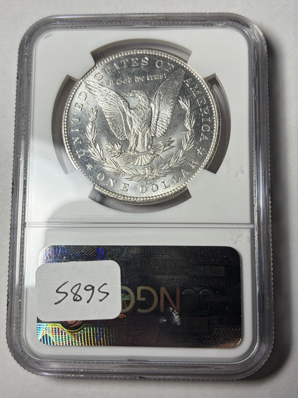1891-CC NGC MS62 Morgan Silver Dollar