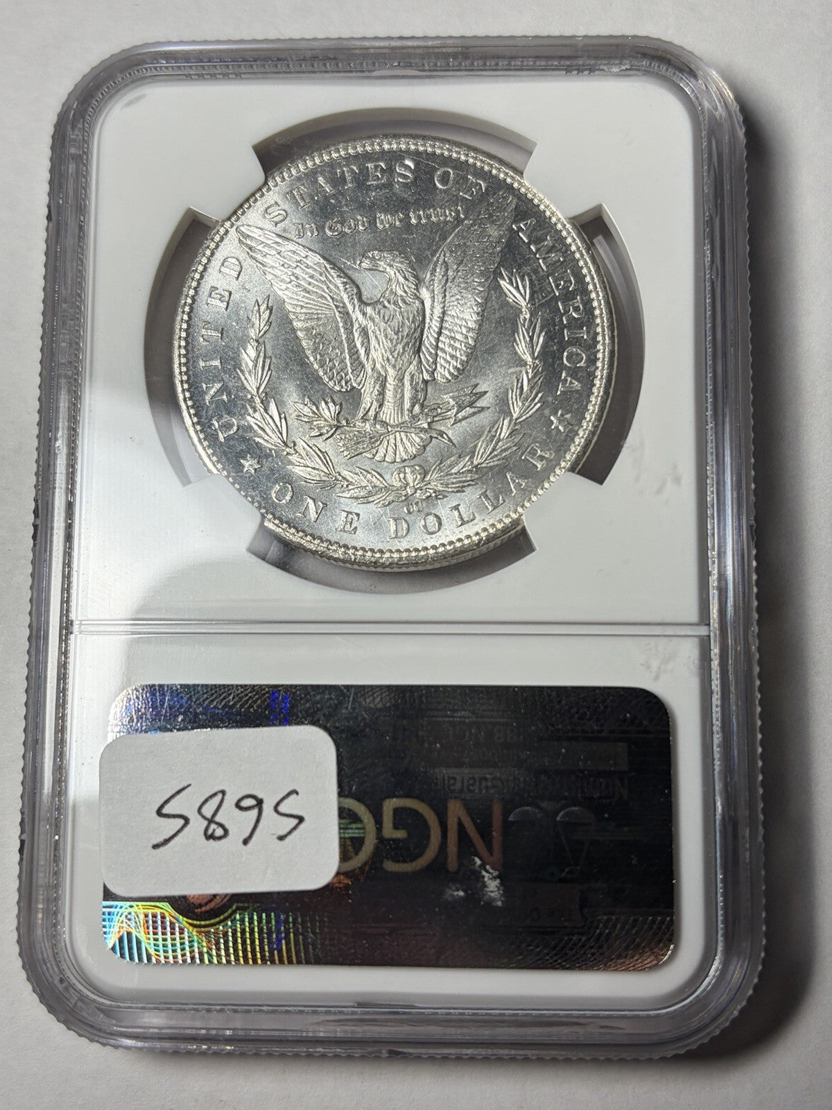 1891-CC NGC MS62 Morgan Silver Dollar