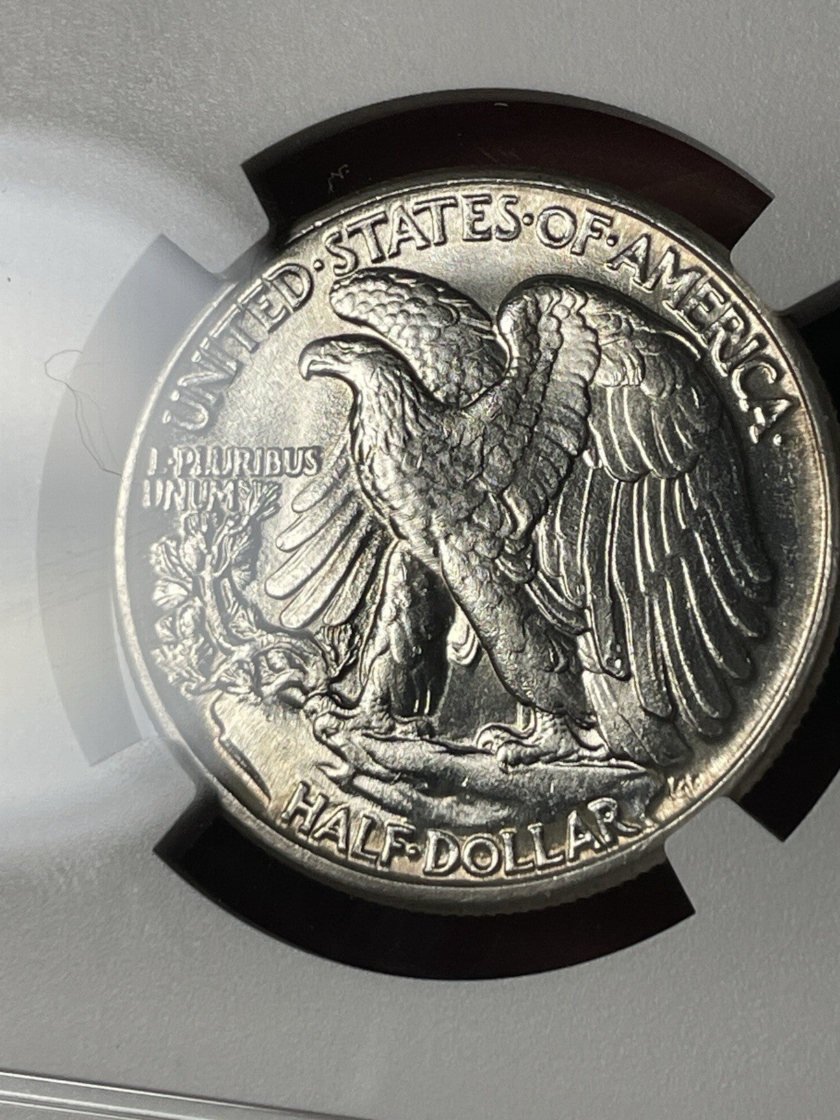 1943 NGC AU58 CAC Walking Liberty Half Dollar Everyman Registry