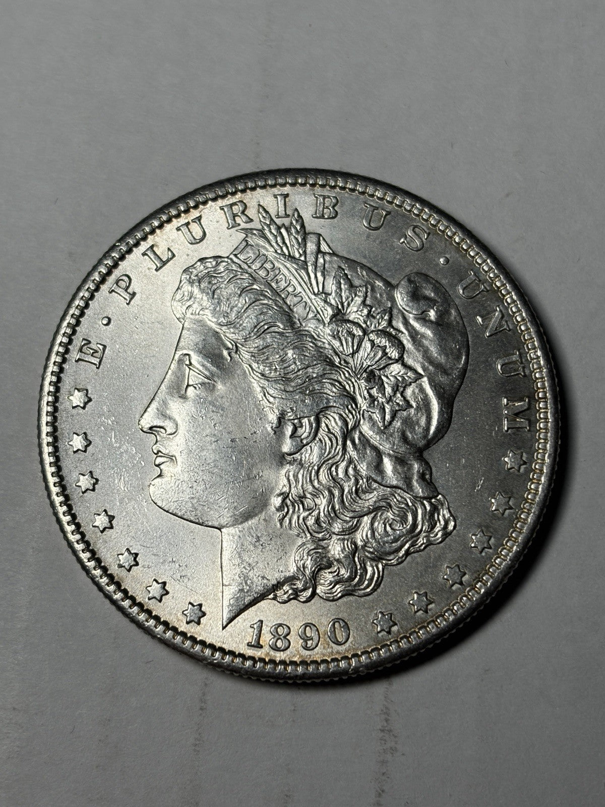 1890-S Morgan Silver Dollar Uncirculated
