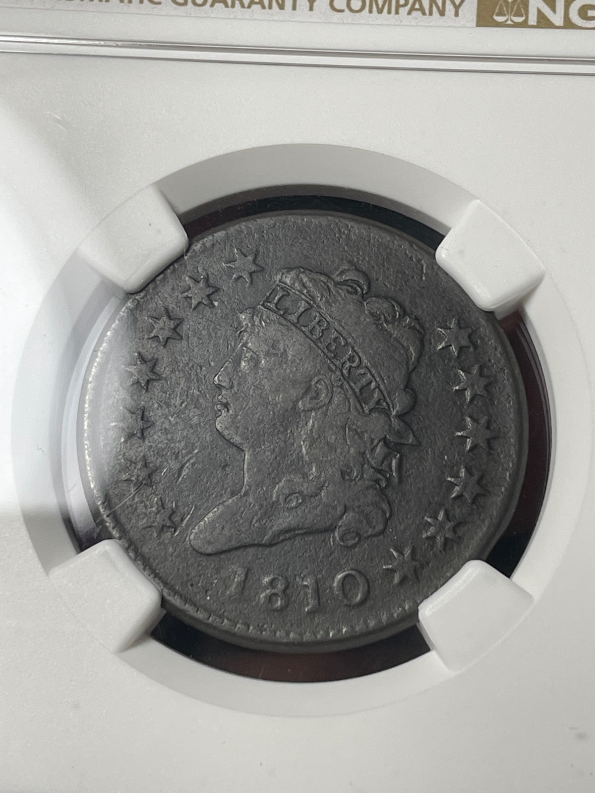 1810 NGC Fine Details Classic Head Large Cent