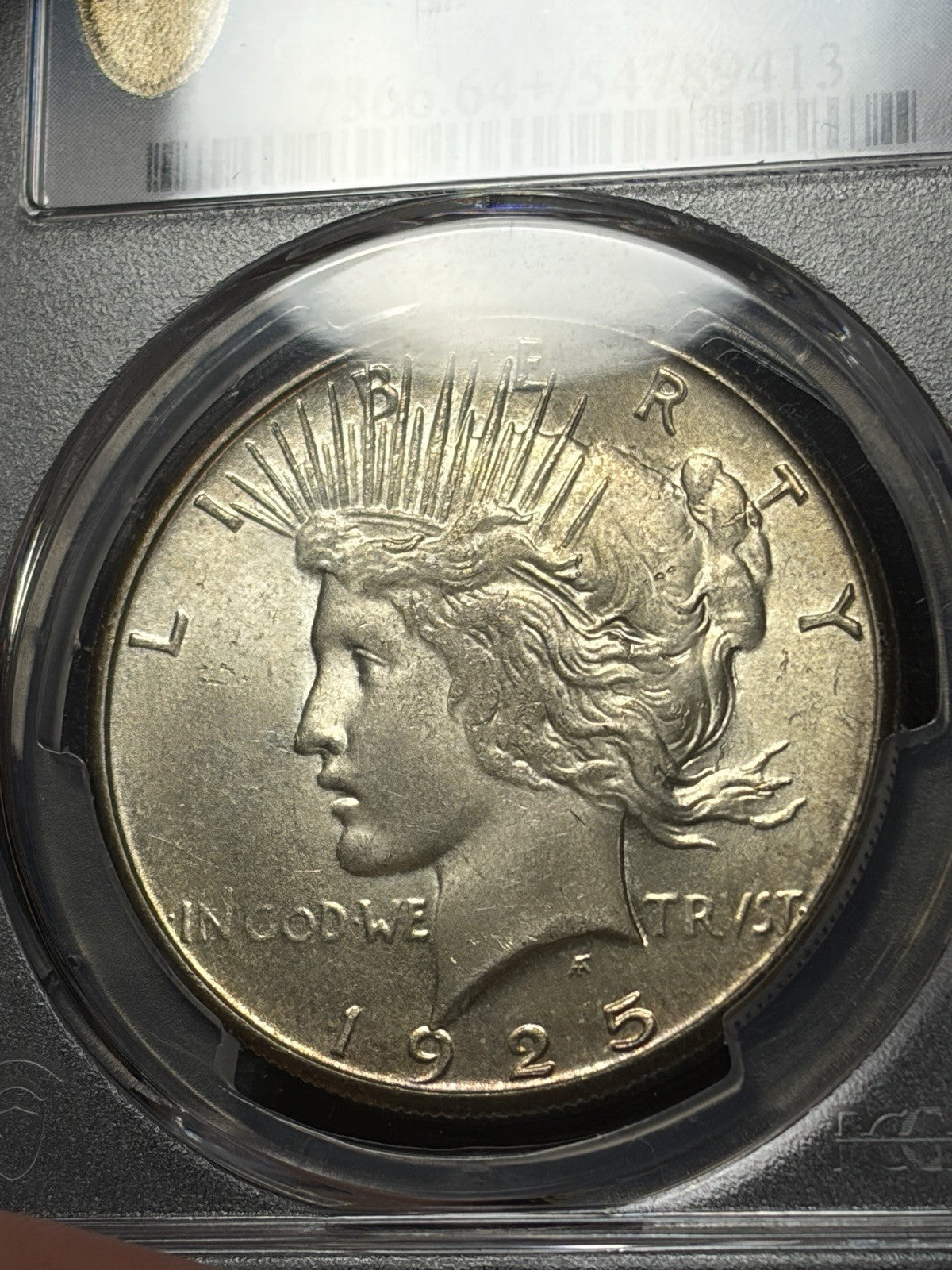 1925-S Peace Dollar PCGS MS64+ / ANACS MS65/65 Ex. Photograde