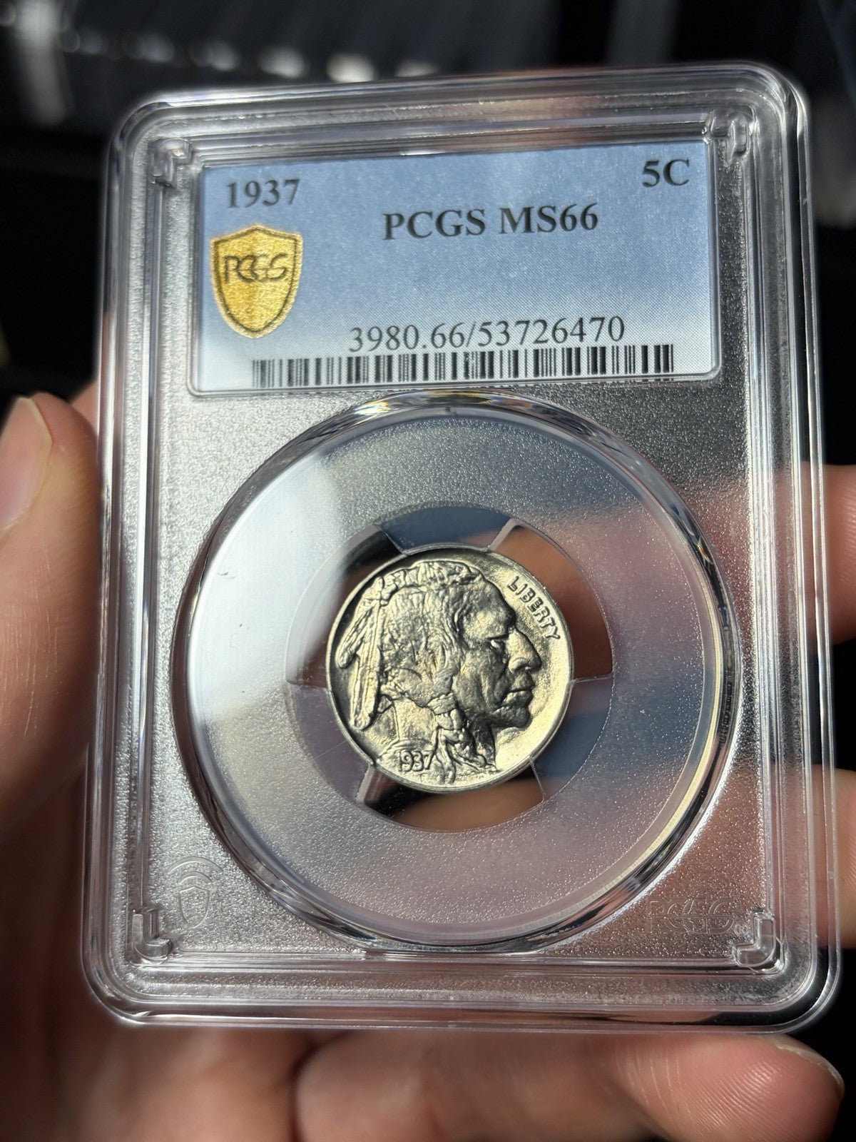 1937 PCGS MS66 Buffalo Nickel