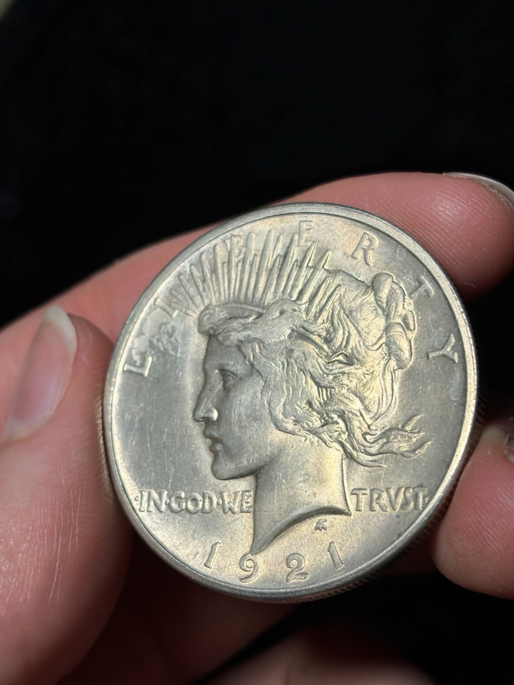 1921 Peace Silver Dollar