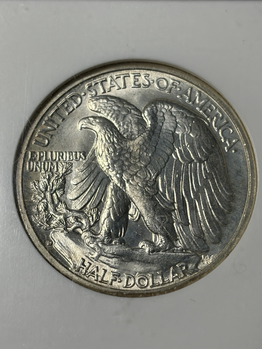 1943-D NGC MS66 Walking Liberty Half Dollar