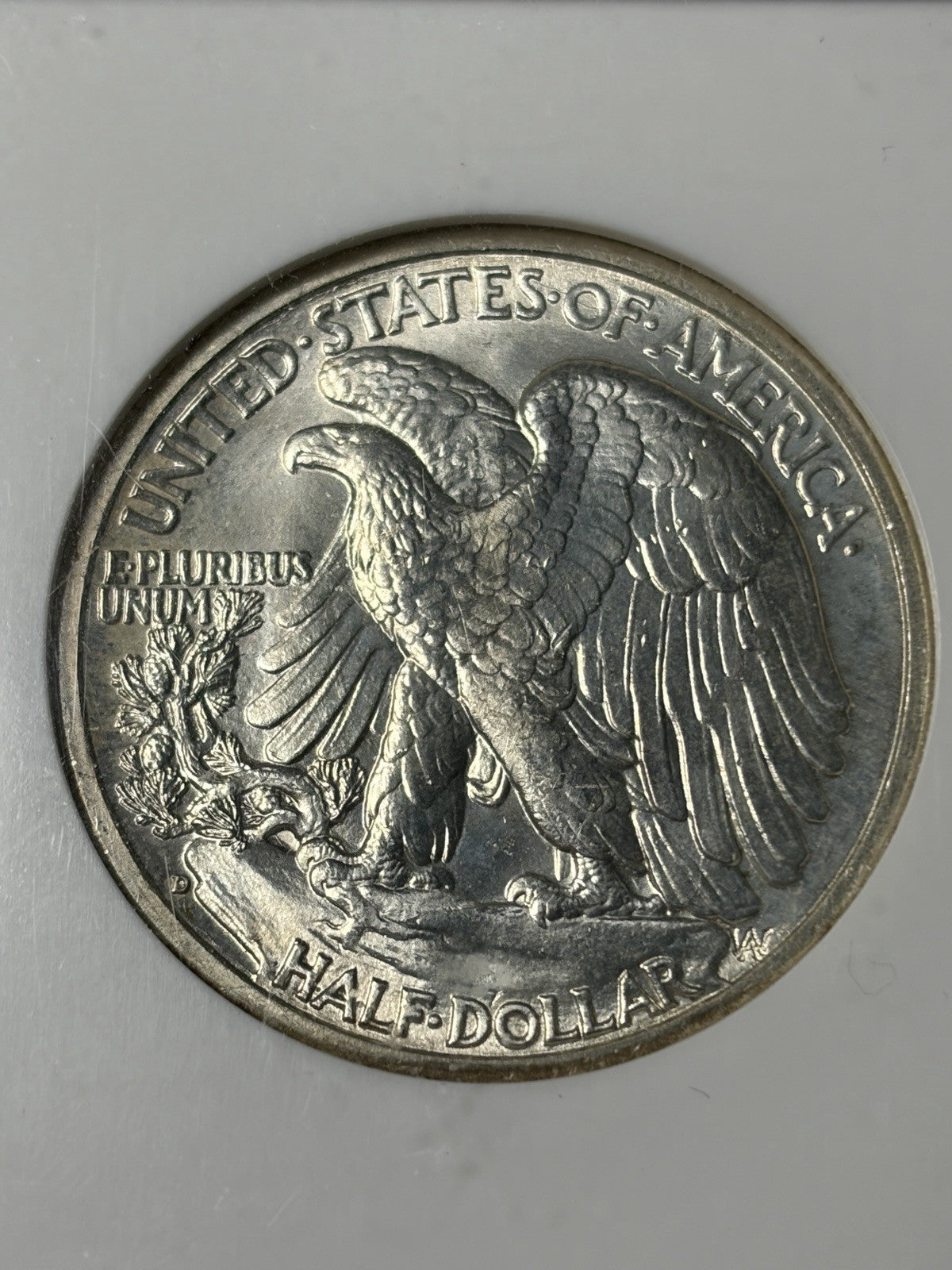 1943-D NGC MS66 Walking Liberty Half Dollar