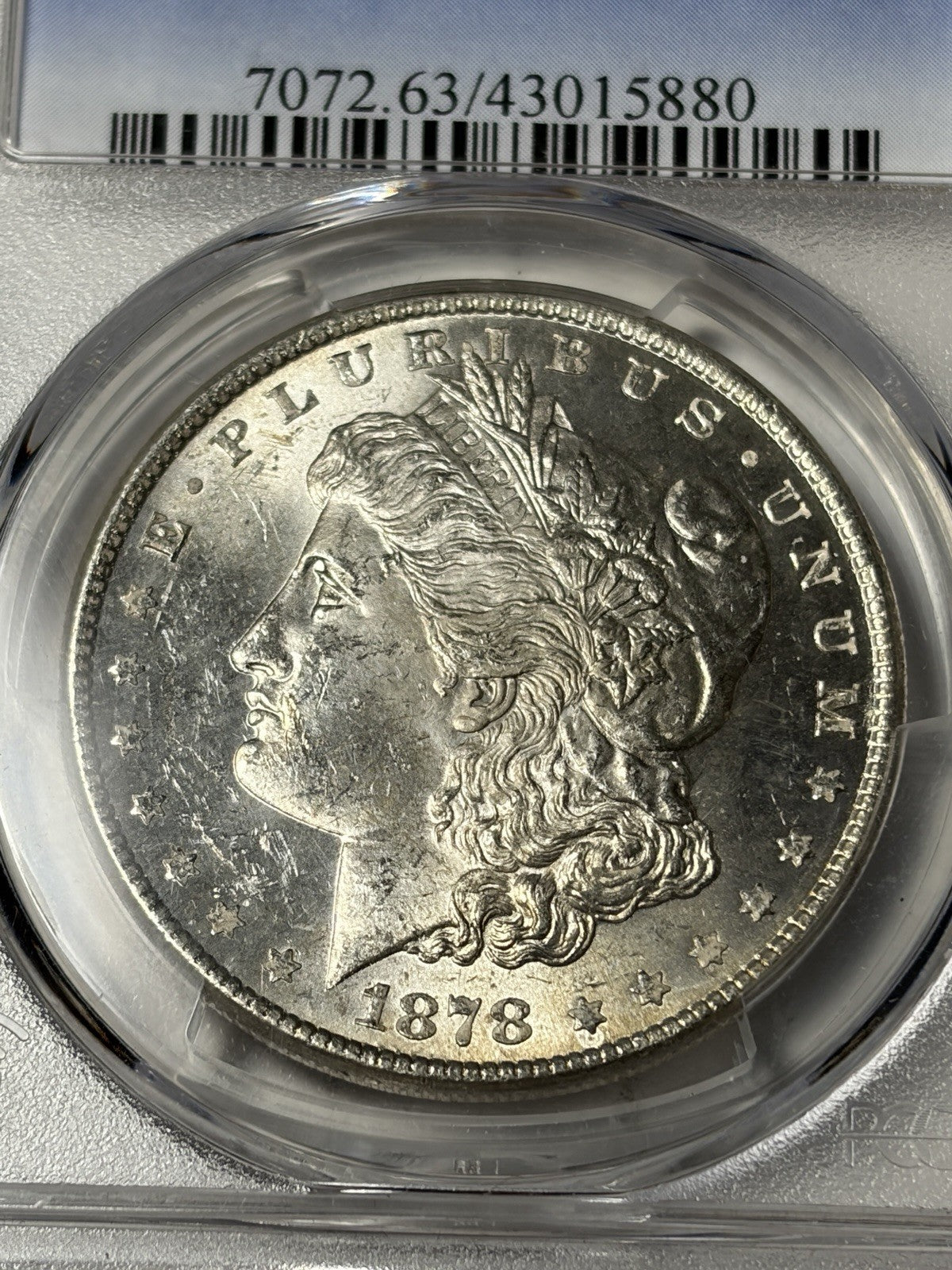 1878 8TF PCGS MS63 Morgan Silver Dollar