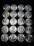 1946 Walking Liberty Half Dollar Roll 20 Coins BU Uncirculated