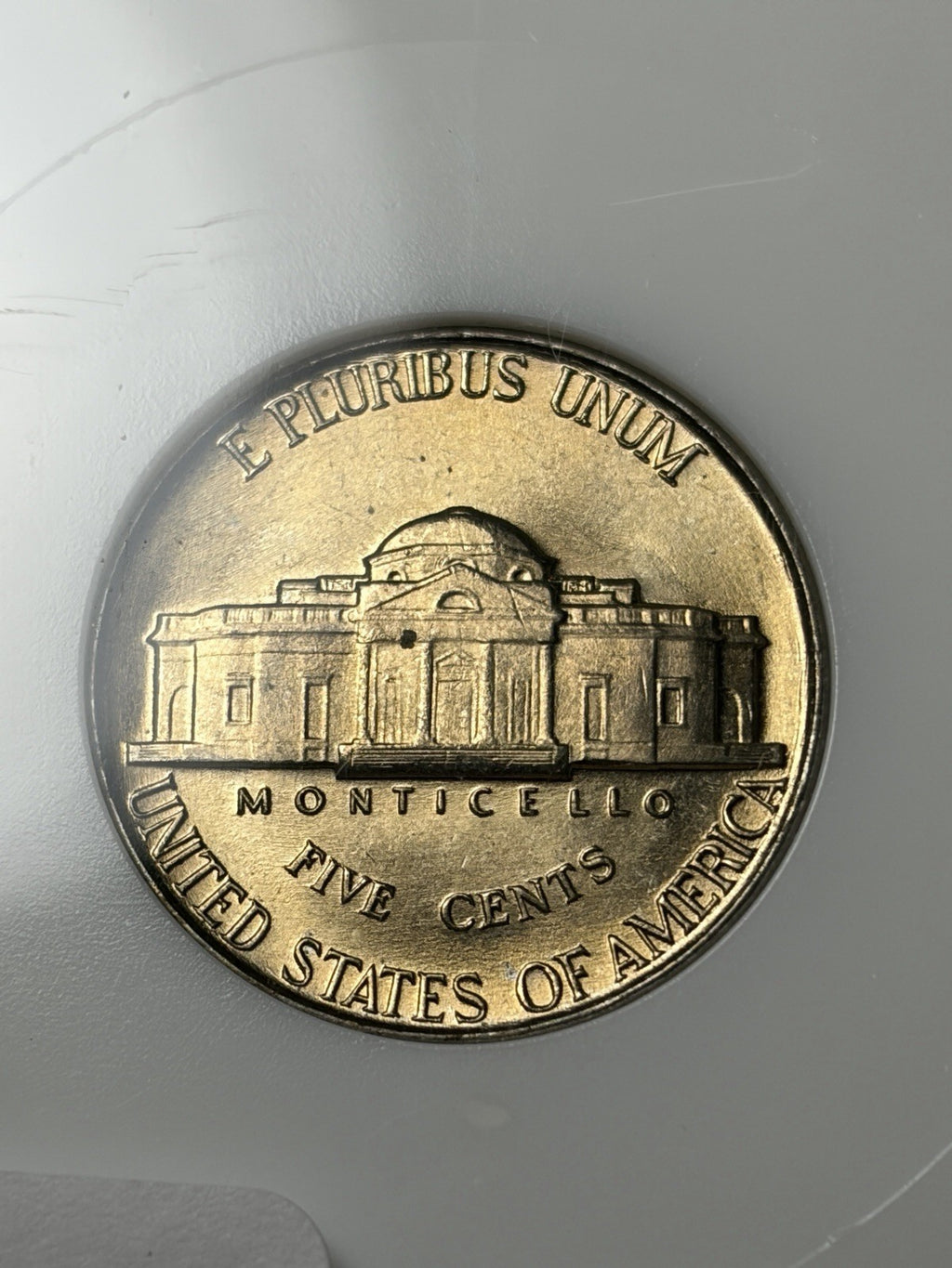 1939 NGC MS67 Jefferson Nickel Old Fatty Holder