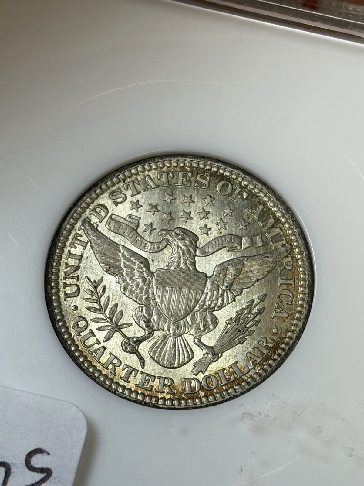 1916 NGC MS63 CAC Barber Quarter Flashy Reverse!