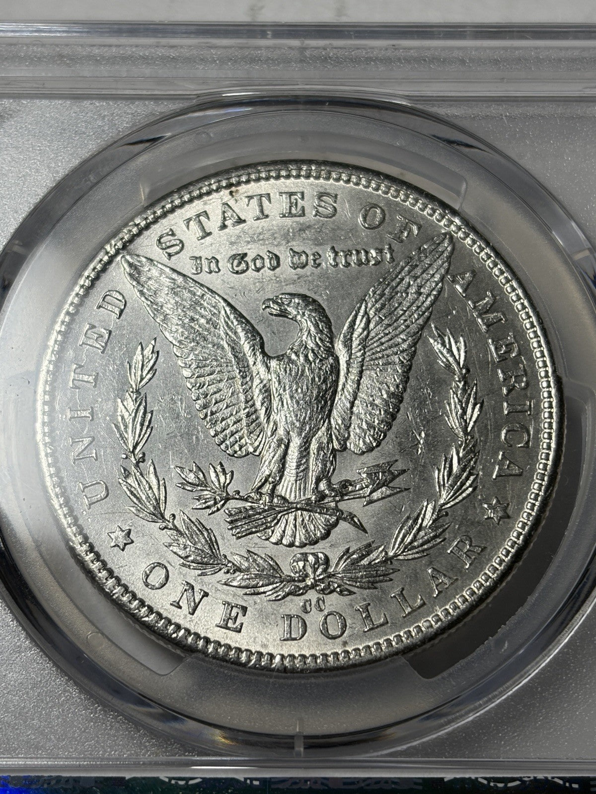 1890-CC PCGS AU58 Morgan Silver Dollar