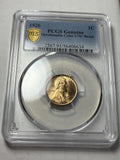 1926 PCGS UNC Details Lincoln Wheat Cent BU
