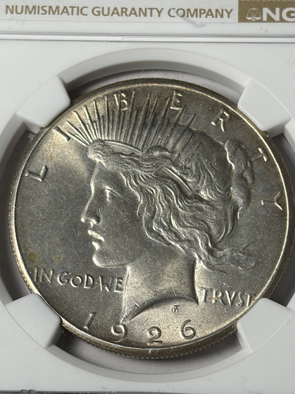 1926 NGC UNC Details Peace Silver Dollar