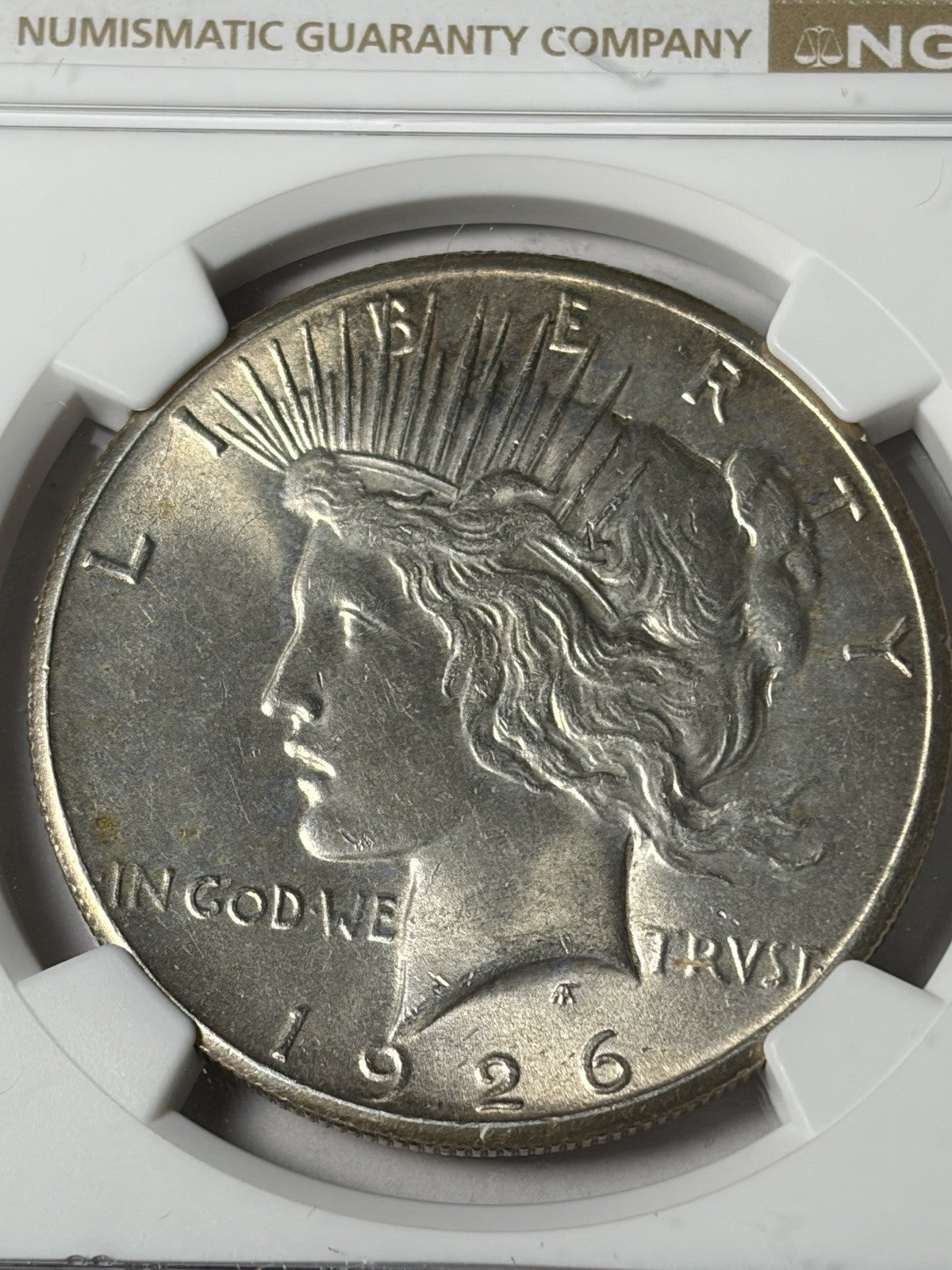 1926 NGC UNC Details Peace Silver Dollar