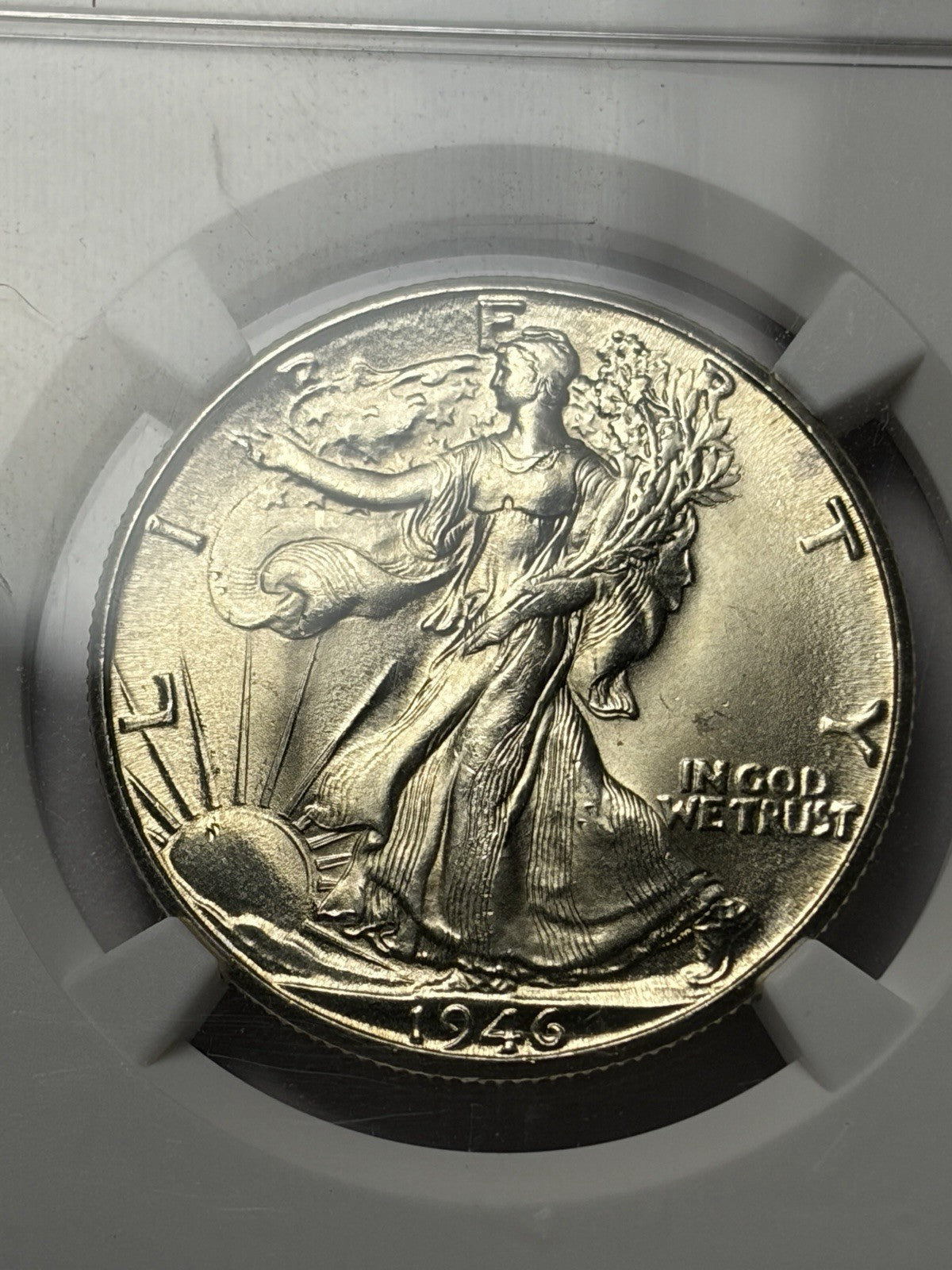 1946-D NGC MS64 Walking Liberty Half Dollar