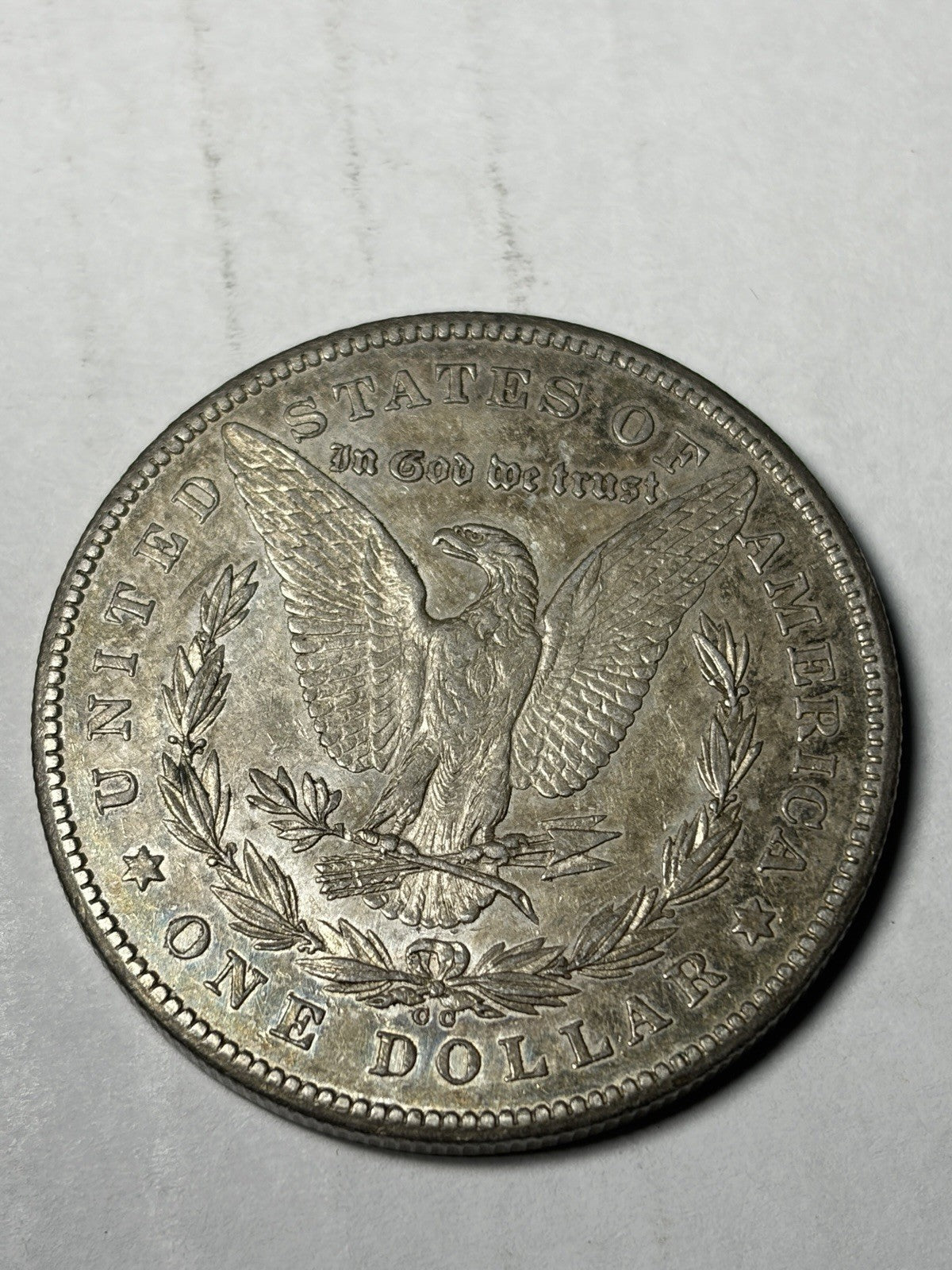 1878-CC Morgan Silver Dollar Toned