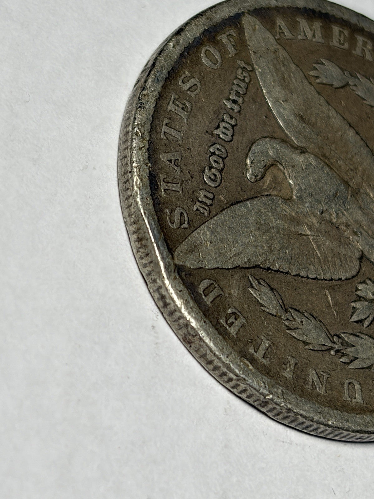 1890-CC Morgan Silver Dollar Details
