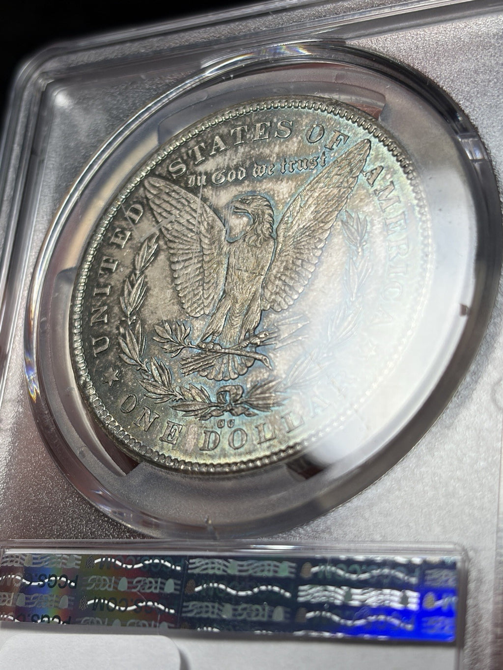 1878-CC PCGS MS64 CAC Morgan Dollar Toned Original
