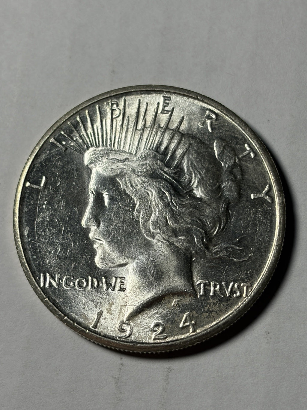 1924-S Peace Silver Dollar Uncirculated