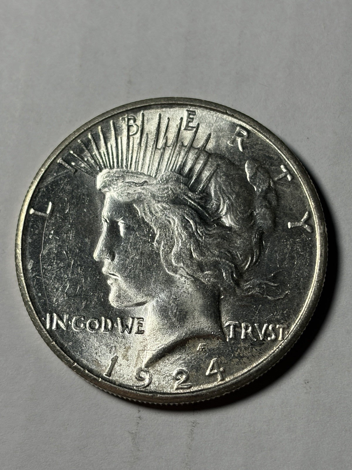 1924-S Peace Silver Dollar Uncirculated