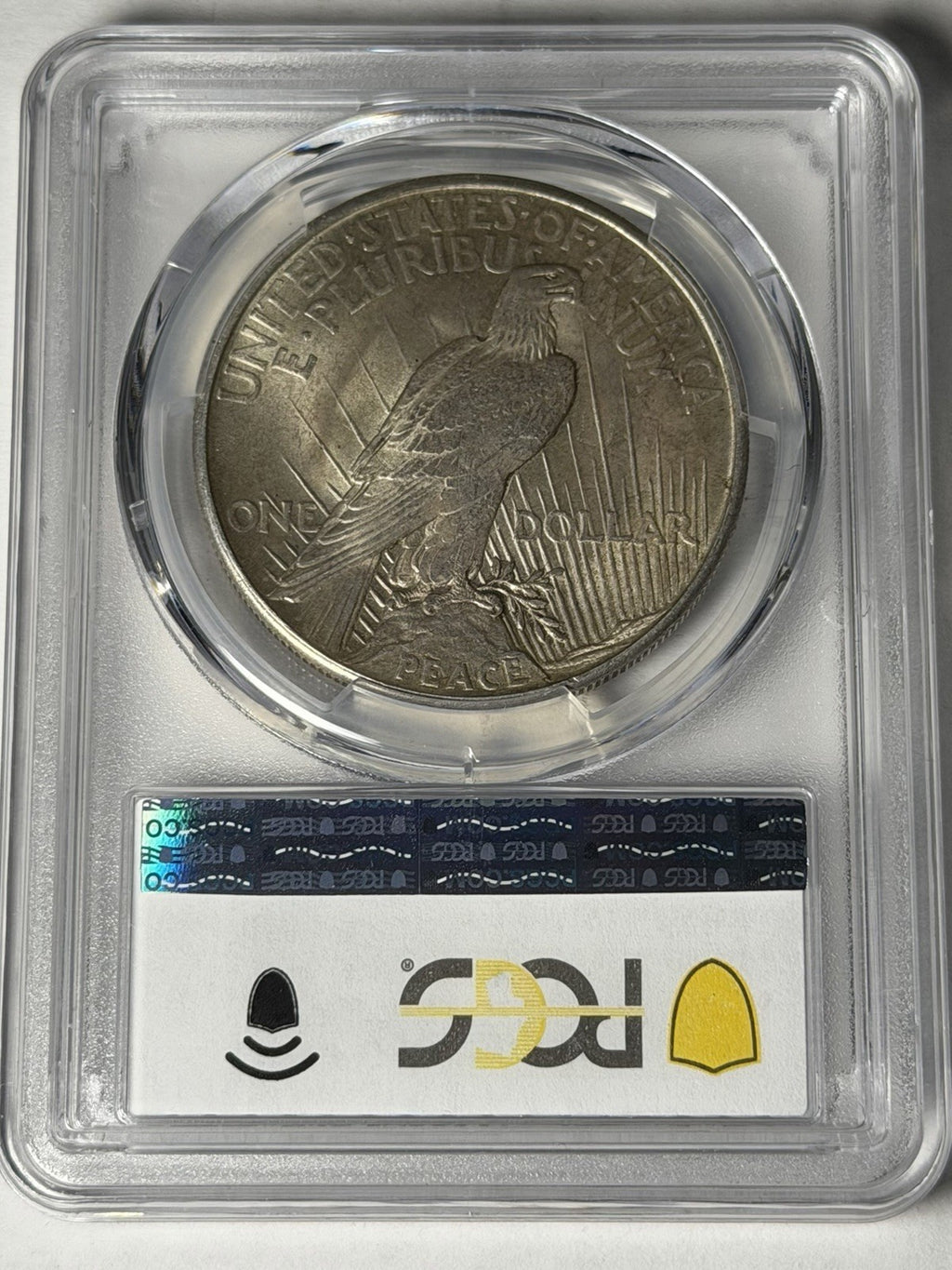 1921 PCGS MS 62 Peace Dollar High Relief