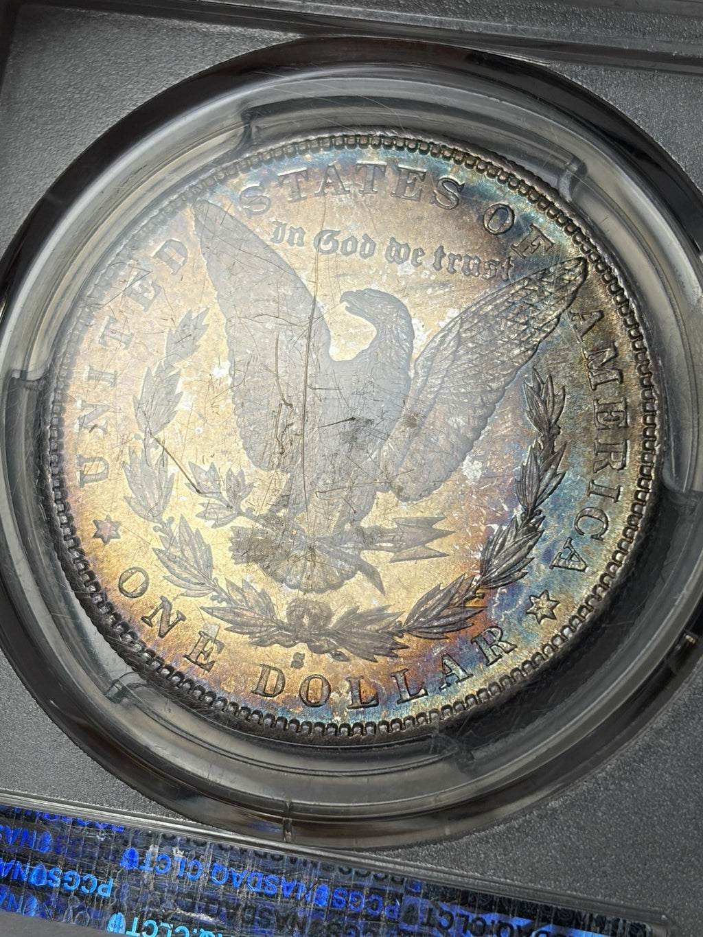 1882-S PCGS MS66 Morgan Silver Dollar Toned