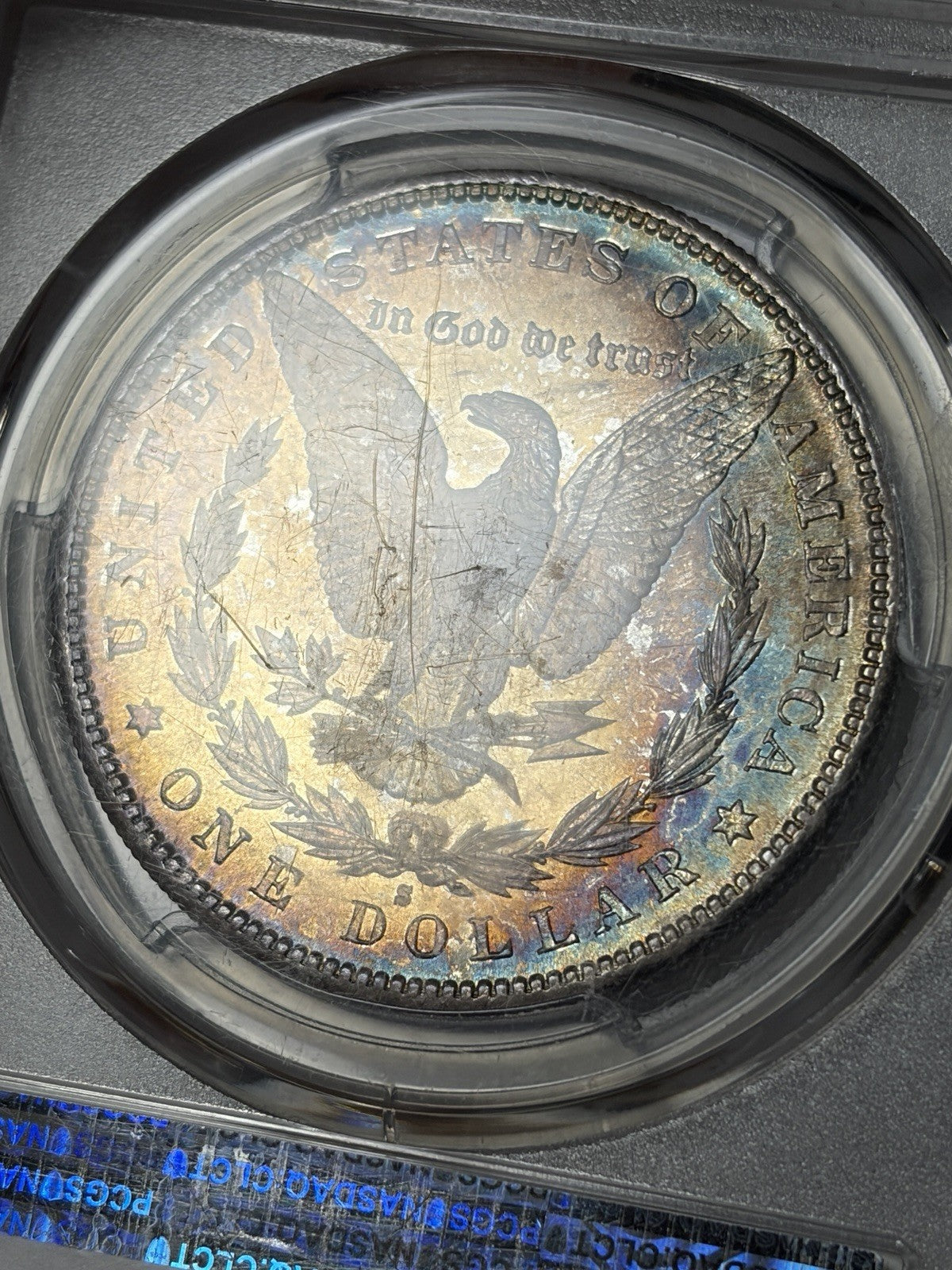 1882-S PCGS MS66 Morgan Silver Dollar Toned