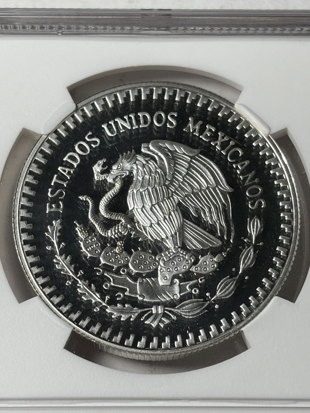1991 Mo NGC PF69 Ultra Cameo Mexico 1 Onza Libertad PROOF Silver