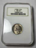 1938-S NGC MS67 Jefferson War Nickel Old Fatty Holder