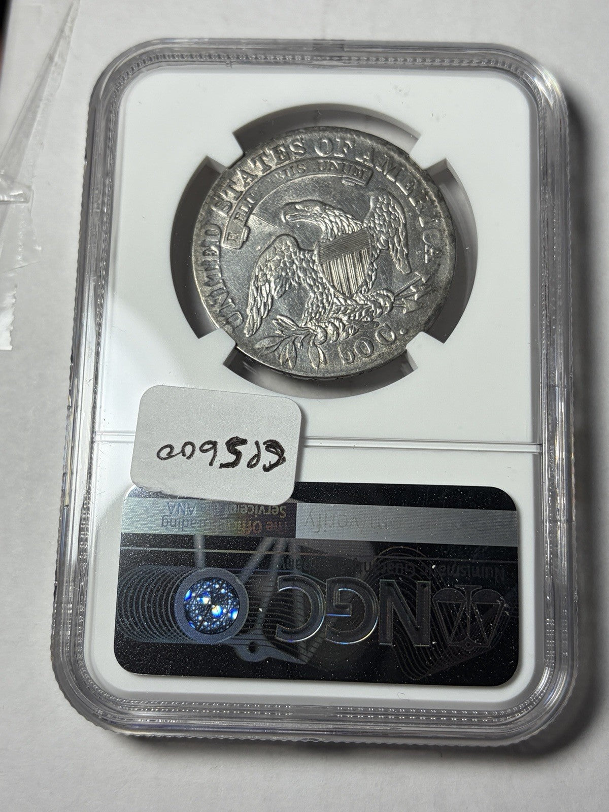 1833 NGC XF Details Capped Bust Half Dollar Lustrous