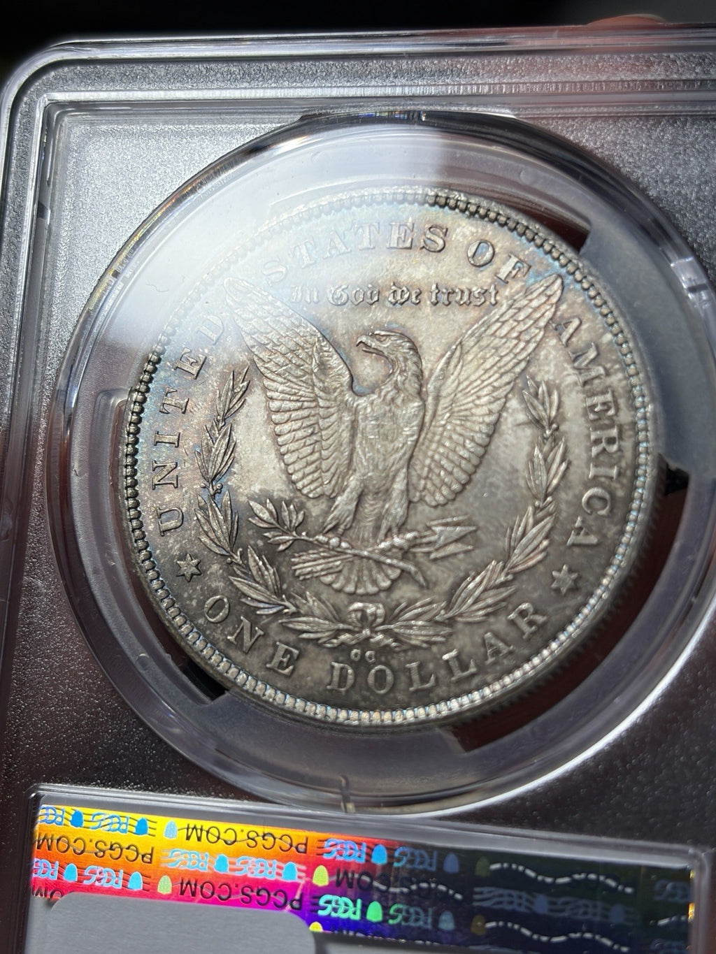 1878-CC PCGS MS64 Morgan Silver Dollar Toned Original