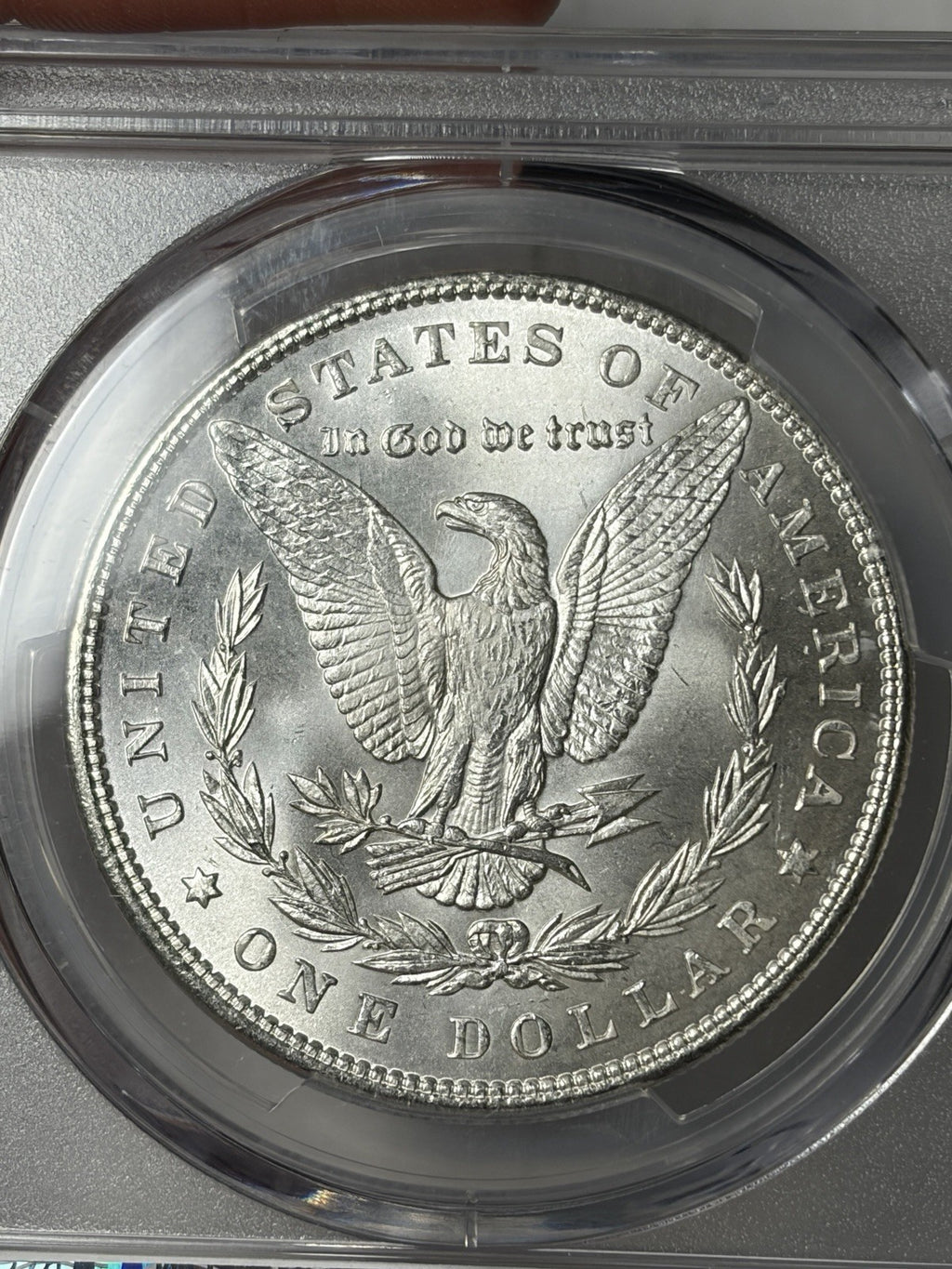 1898 PCGS MS65 CAC Morgan Silver Dollar