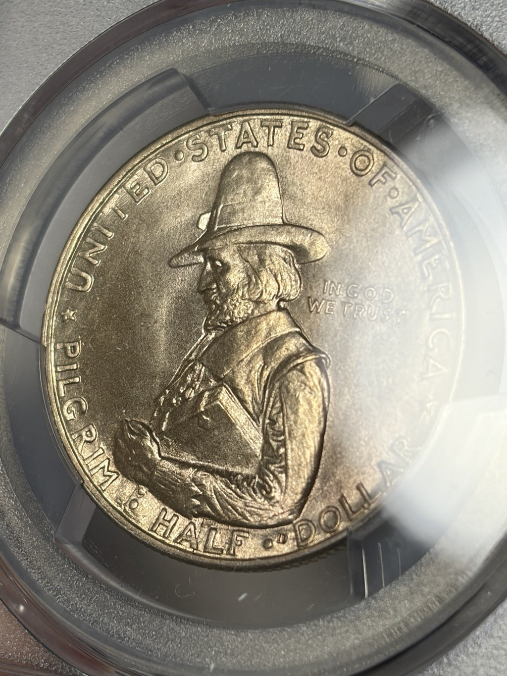 1920 PCGS MS66 Pilgrim Commemorative Half Dollar