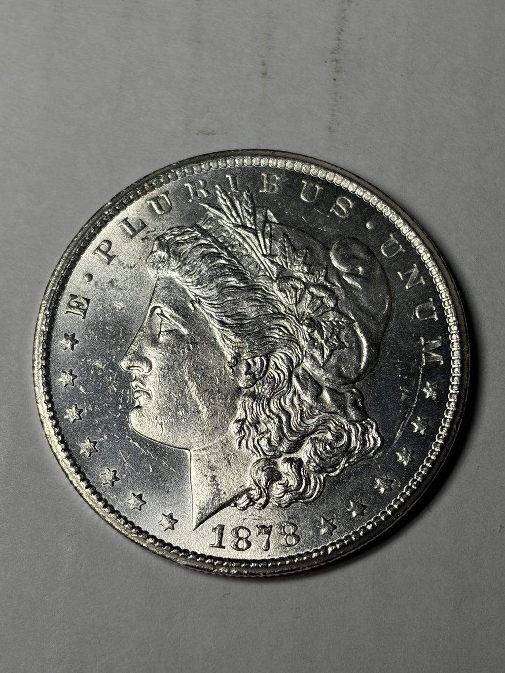 1878-CC Morgan Silver Dollar Uncirculated