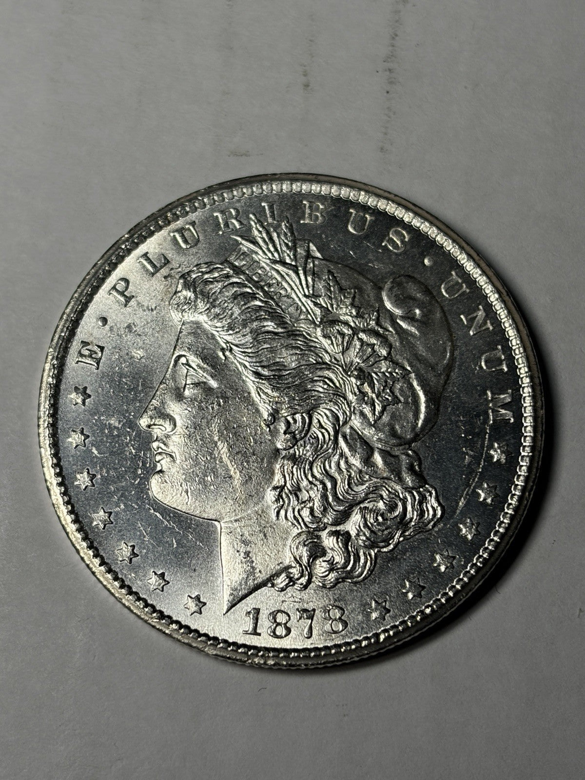 1878-CC Morgan Silver Dollar Uncirculated
