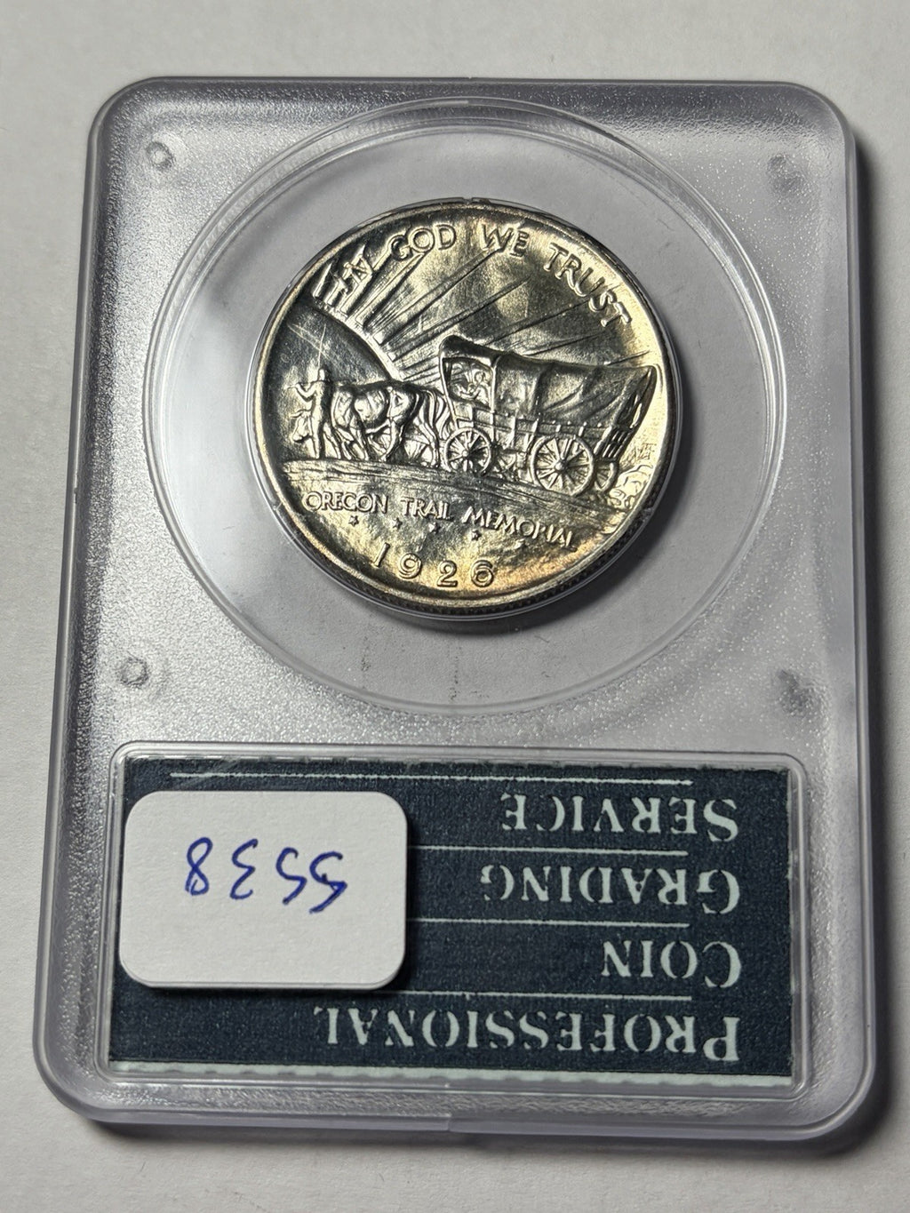 1926-S PCGS MS64 Oregon Commemorative Half Dollar Rattler