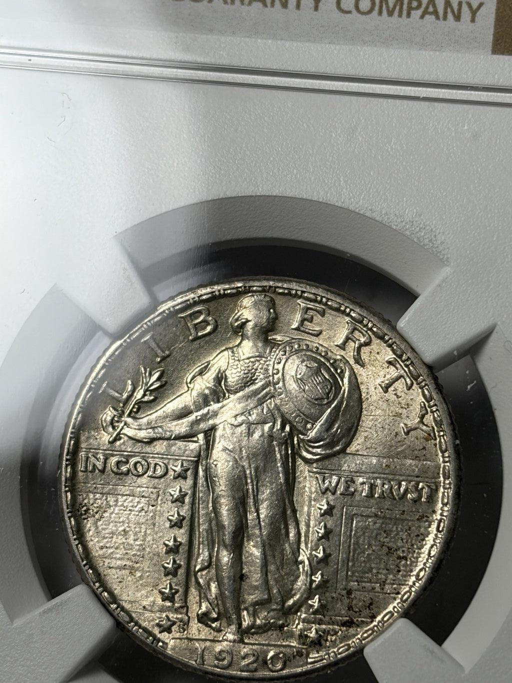 1920-S NGC AU58 Standing Liberty Quarter