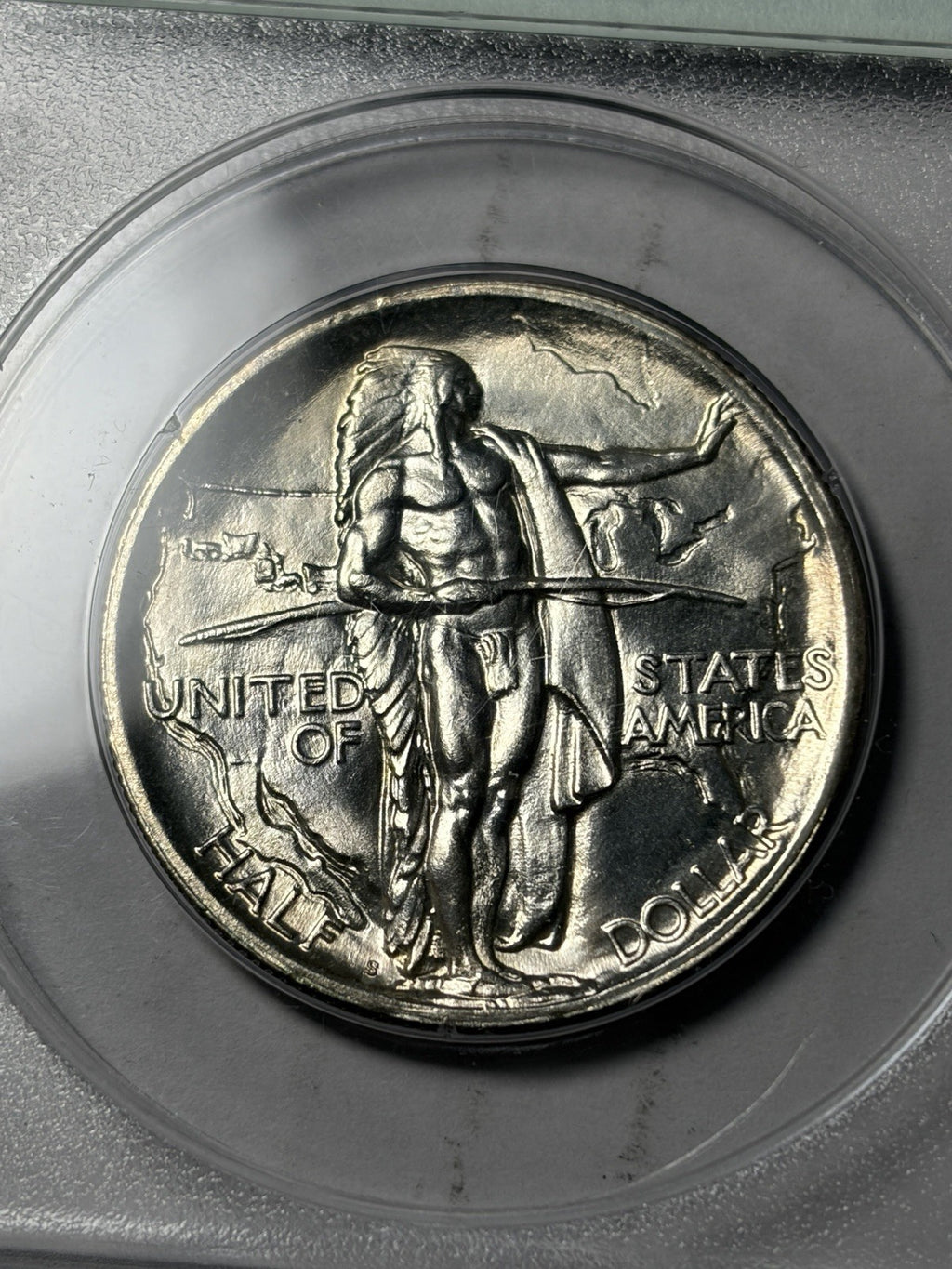 1926-S PCGS MS64 Oregon Commemorative Half Dollar Rattler