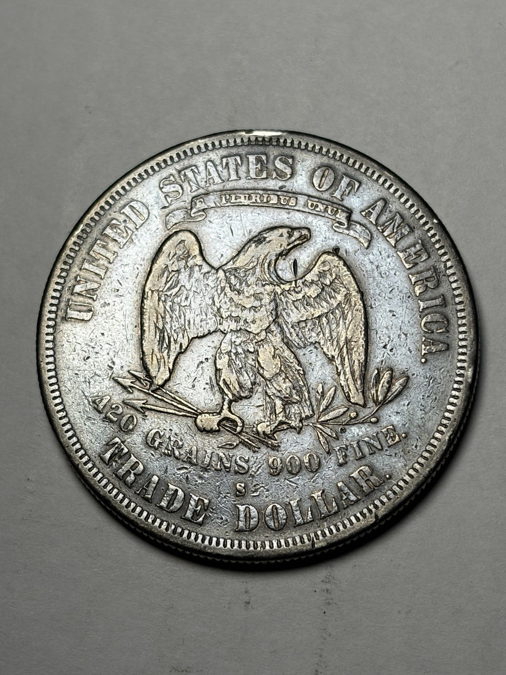 1878-S Trade Silver Dollar Details