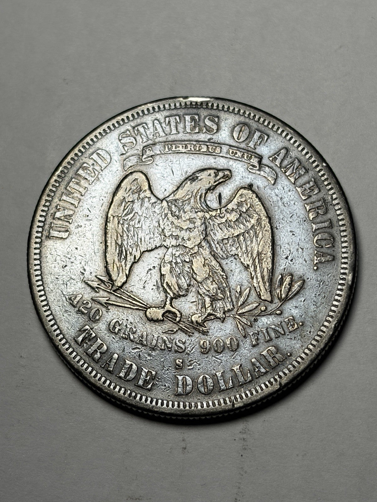 1878-S Trade Silver Dollar Details