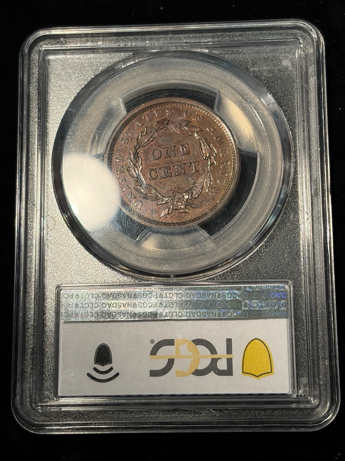 1841 PCGS PR64 BN Braided Hair Large Cent