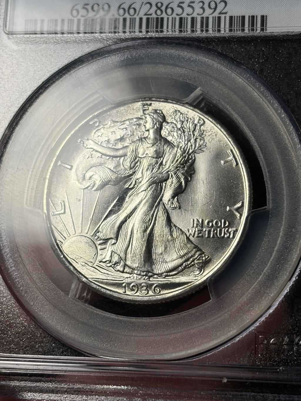 1936-D PCGS MS66 Walking Liberty Half Dollar