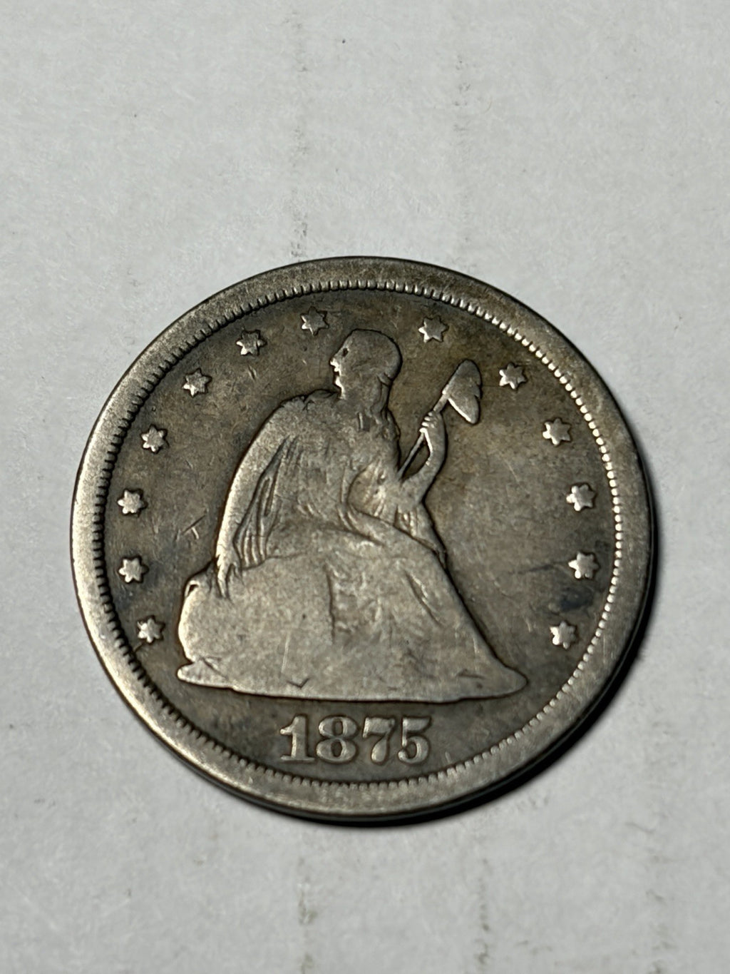 1875-S Twenty Cent Piece Details