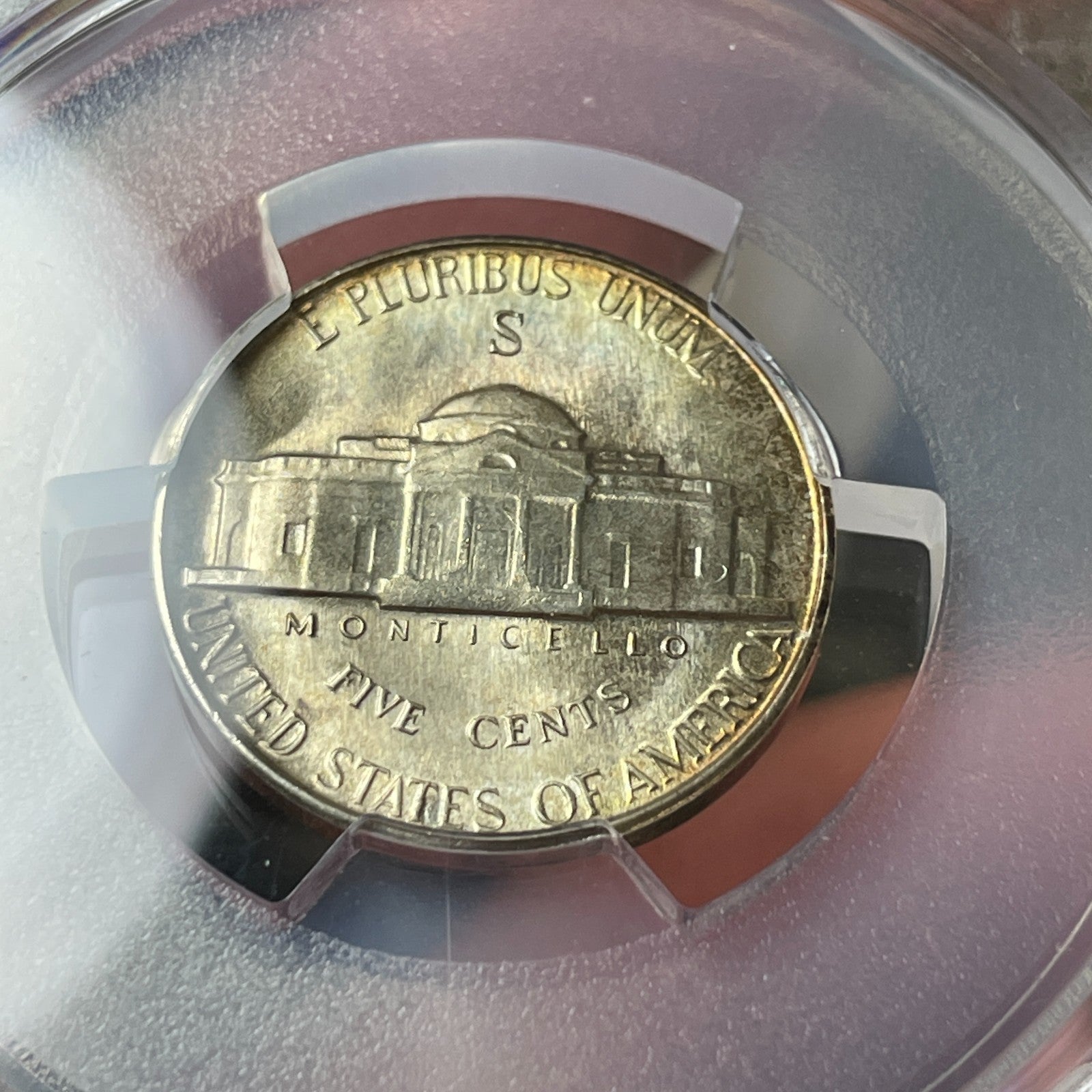 1945-S PCGS MS66+ Jefferson War Nickel - Semi-PL Ultra Rare Crazy Die Polish