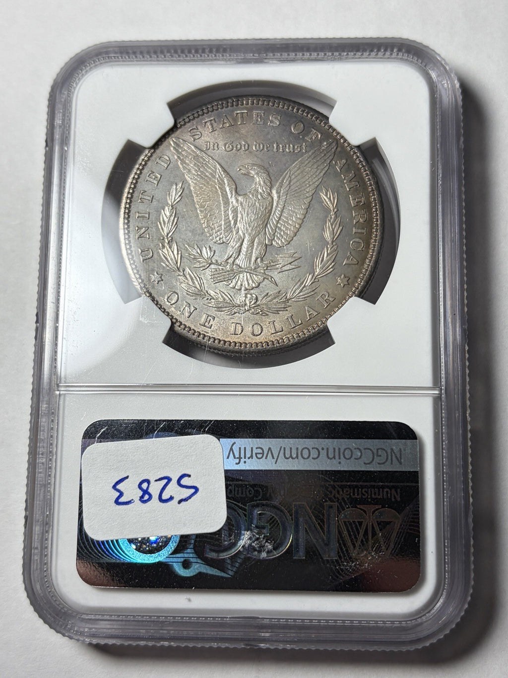 1899 NGC MS64 CAC Morgan Silver Dollar Toned