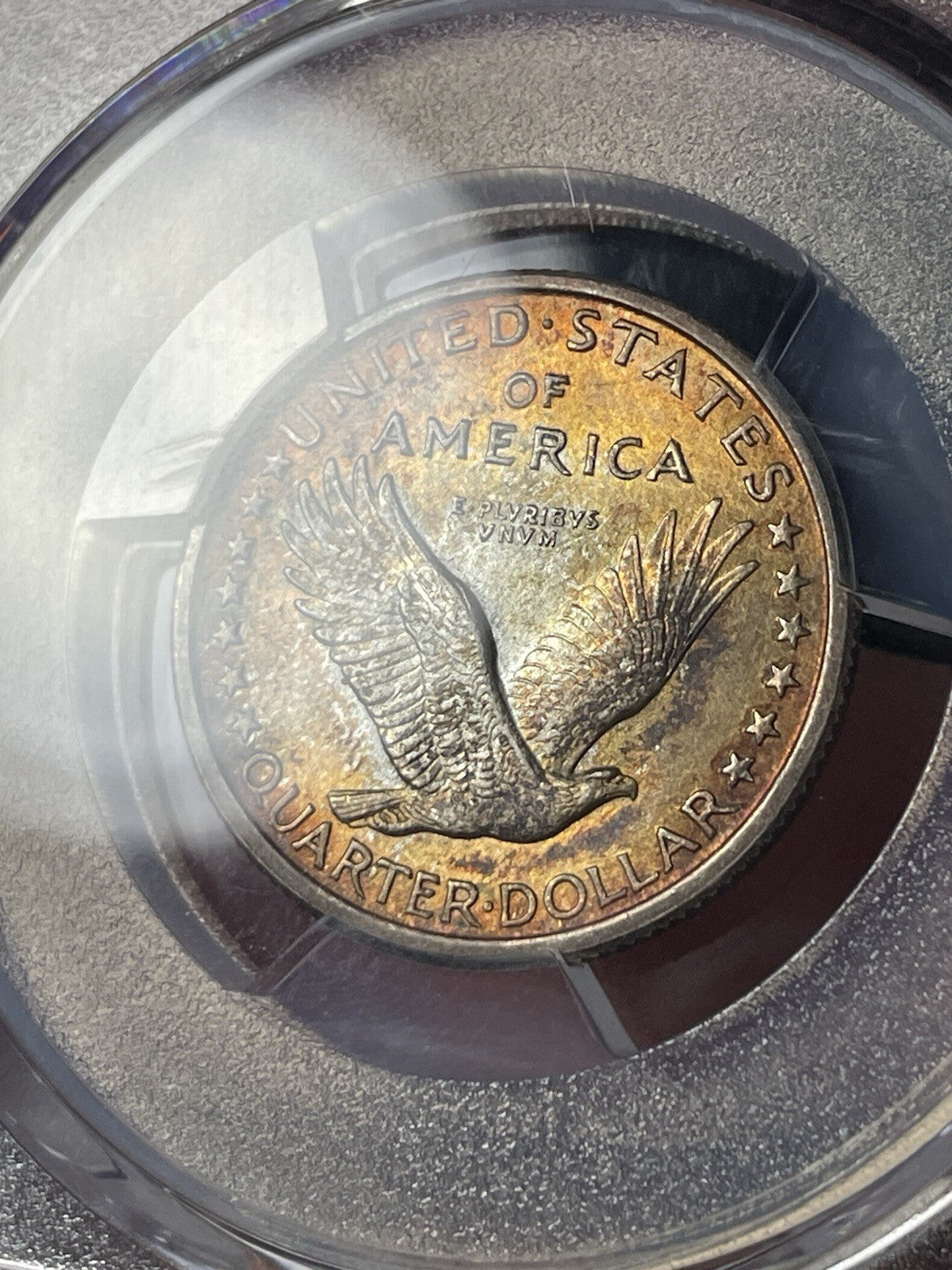 1917 PCGS MS65 FH Standing Liberty Quarter Toned
