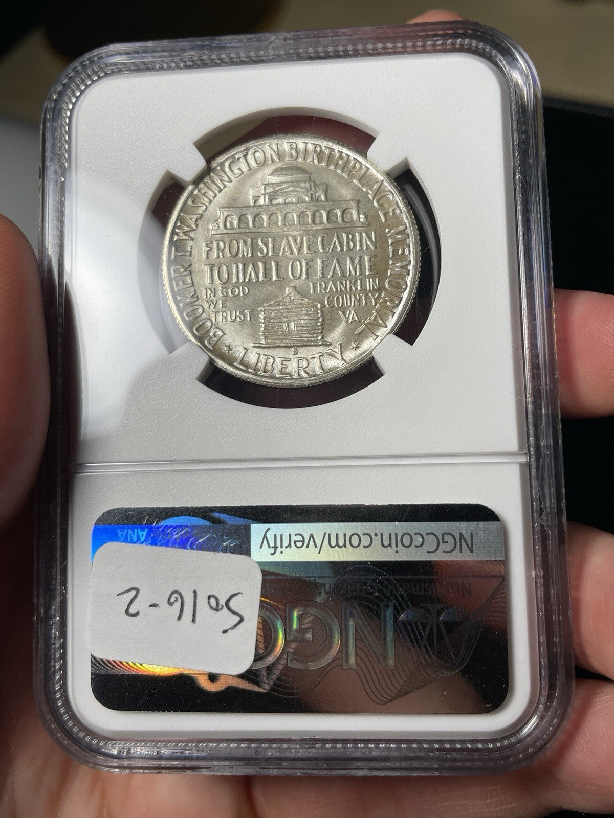 1950-S NGC MS67 Booker T Washington BTW Commemorative Half Dollar