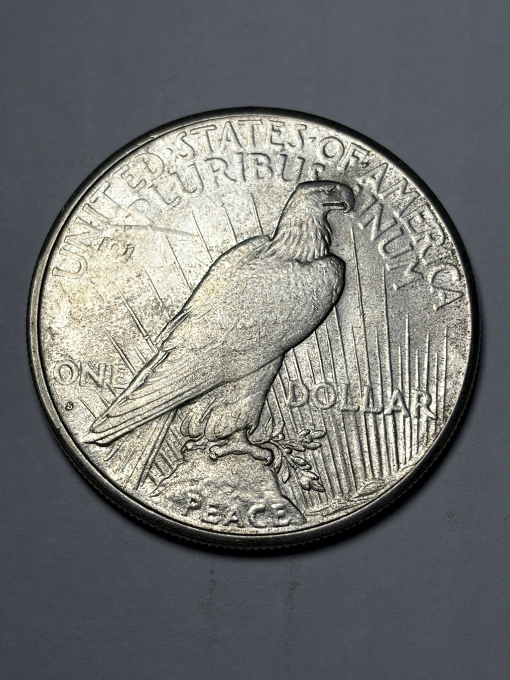 1925-S Peace Silver Dollar Uncirculated